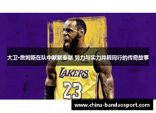大卫·詹姆斯在队中默默奉献 努力与实力并肩同行的传奇故事