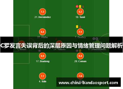 C罗发言失误背后的深层原因与情绪管理问题解析