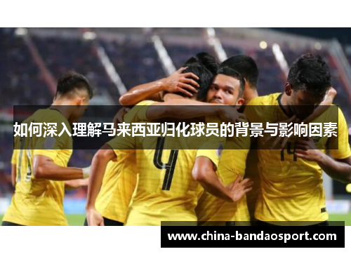 如何深入理解马来西亚归化球员的背景与影响因素 如何深入理解马来西亚归化球员的背景与影响因素